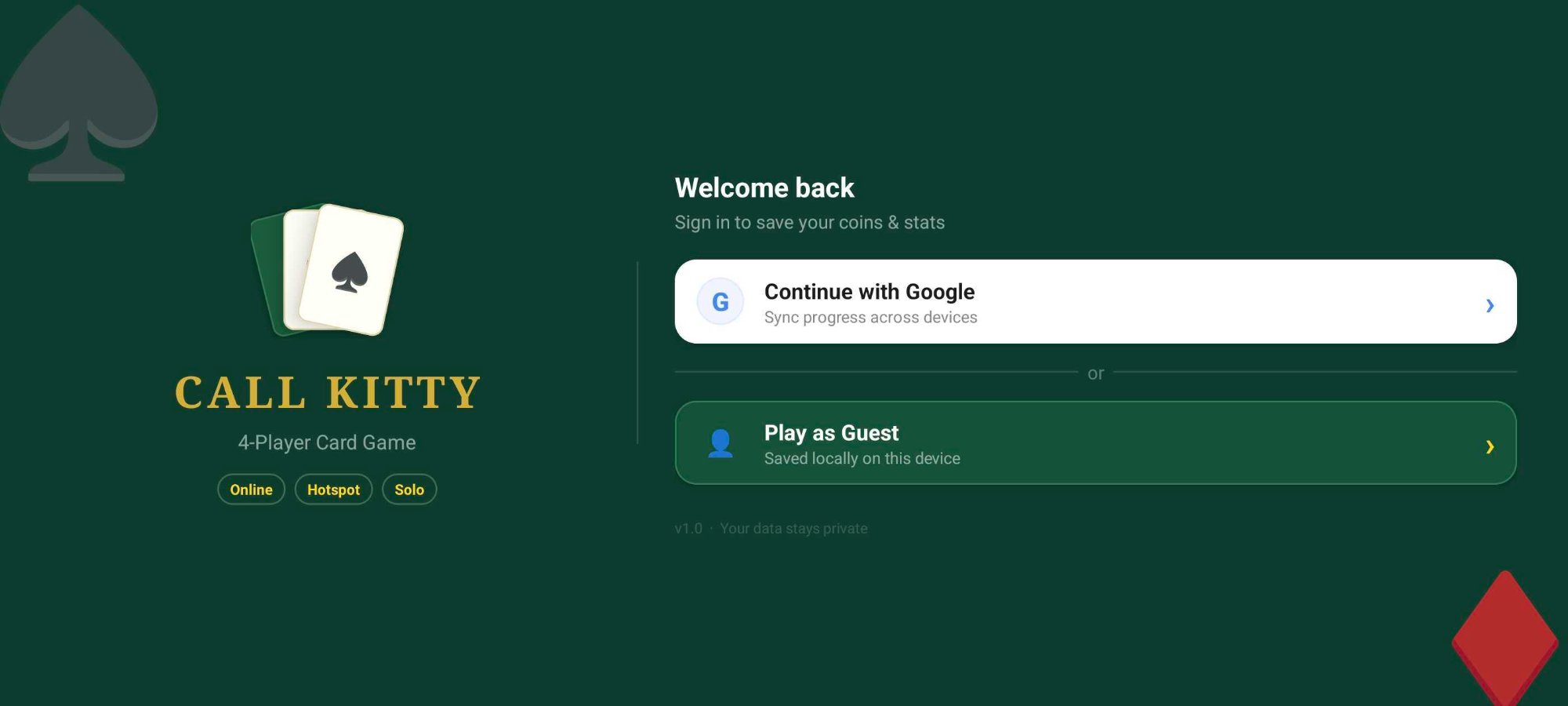Login & Sign-In
